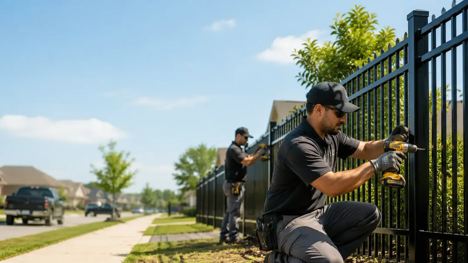 Metal Fence Installation in Harmon, IL
